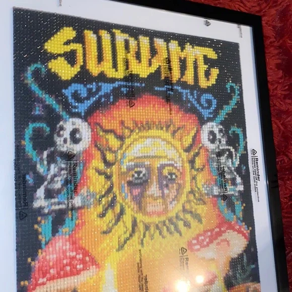 HAND-CRAFTED AND FRAMED, Sublime Diamond Painting!🔥 Accepting Reasonable Offers - Picture 4 of 5